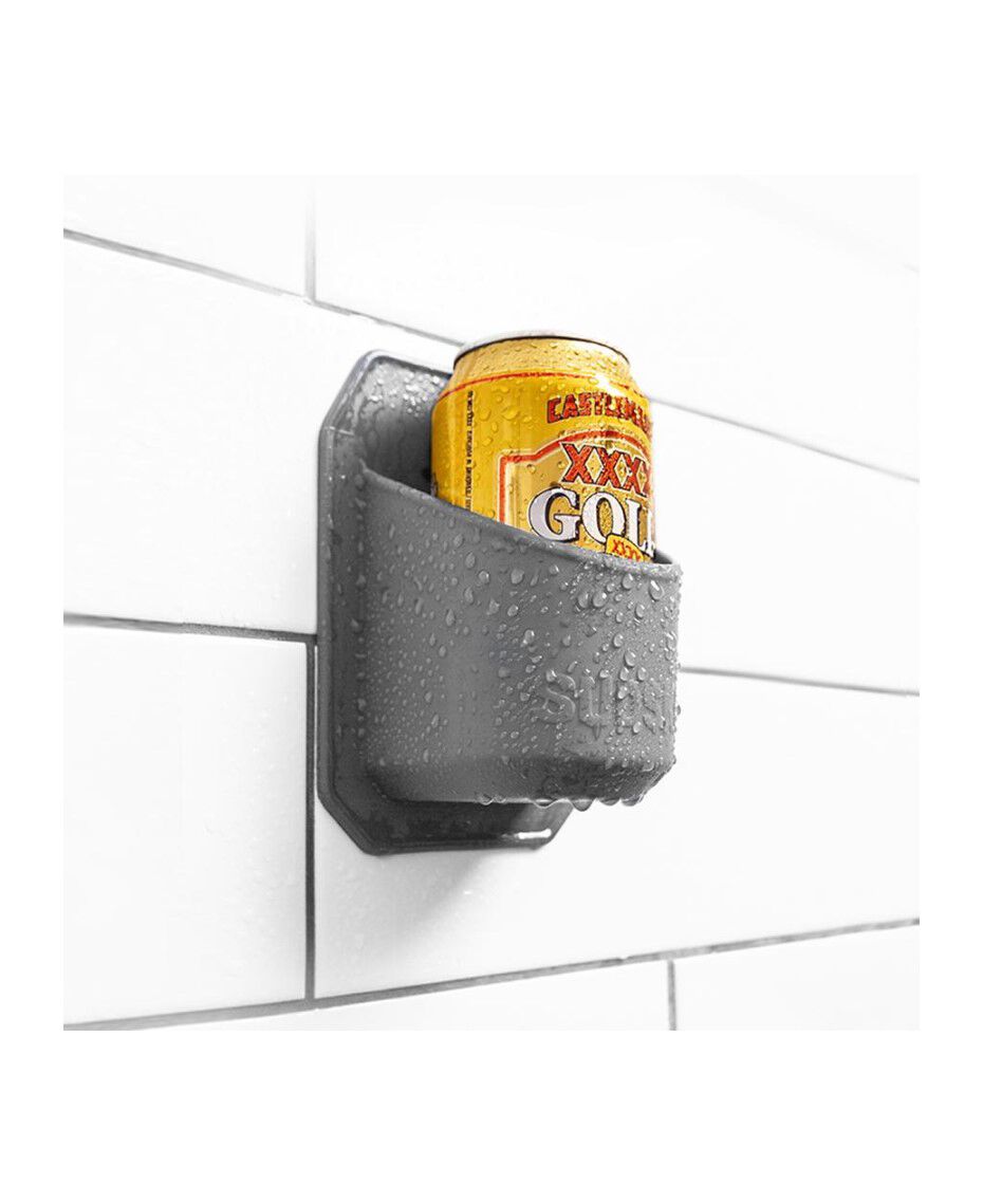 Tooletries Shower Beer Holder Grey Shaver Shop